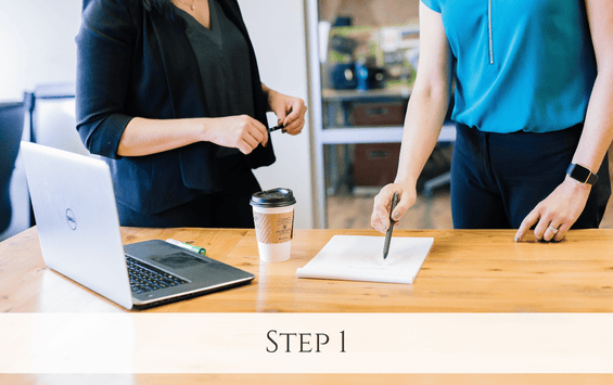Step 2(1) kitchen remodeling company in richmond va consults with a husband and wife